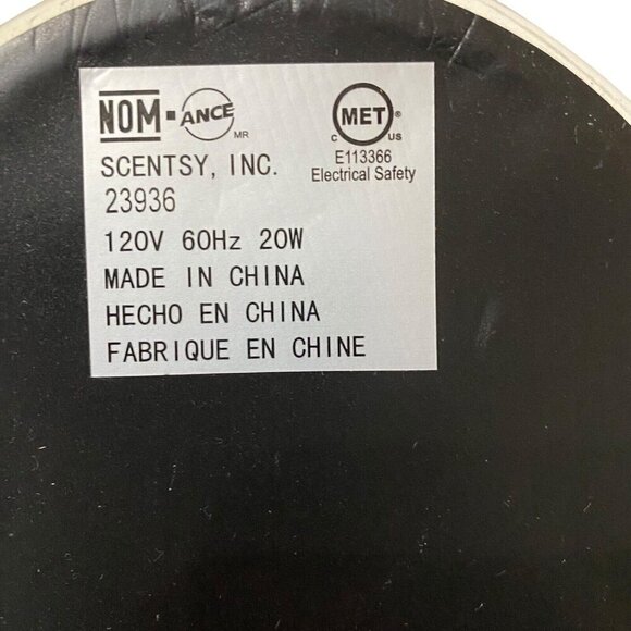 Scentsy Holiday Snowman Full Size Wax Warmer Bulb Included - Picture 5 of 9